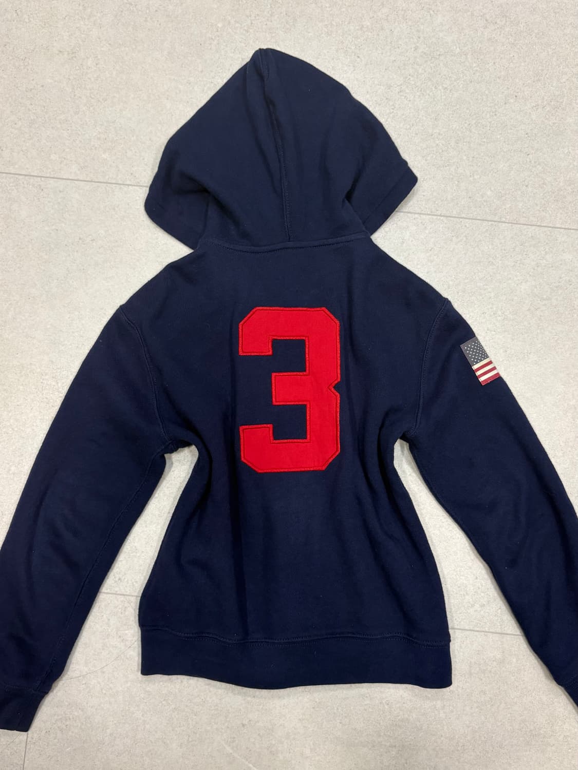 폴로 빅포니 성조기 후드집업 새상품급 상품이미지2