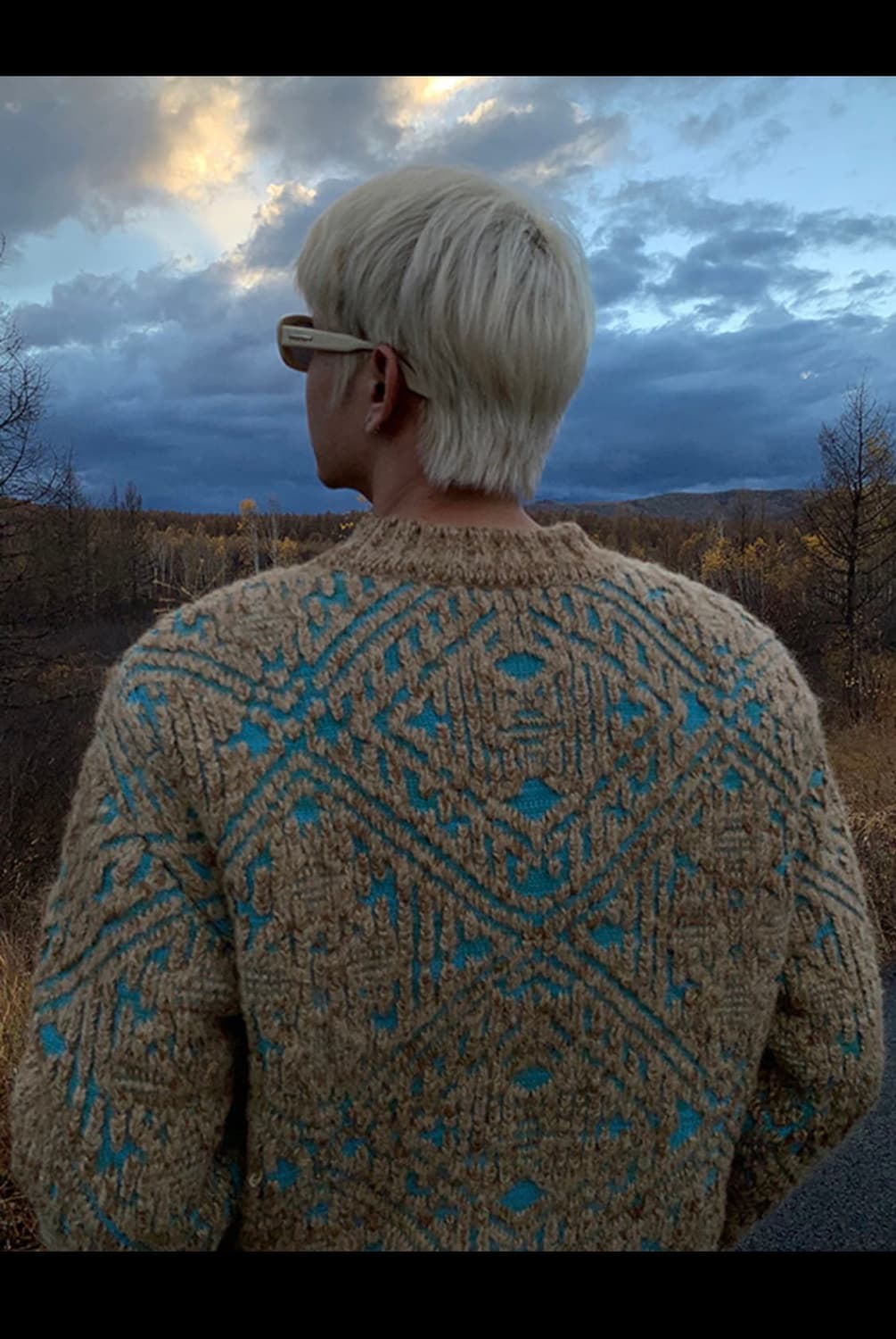 앤더슨벨 자카드 니트 상품이미지2