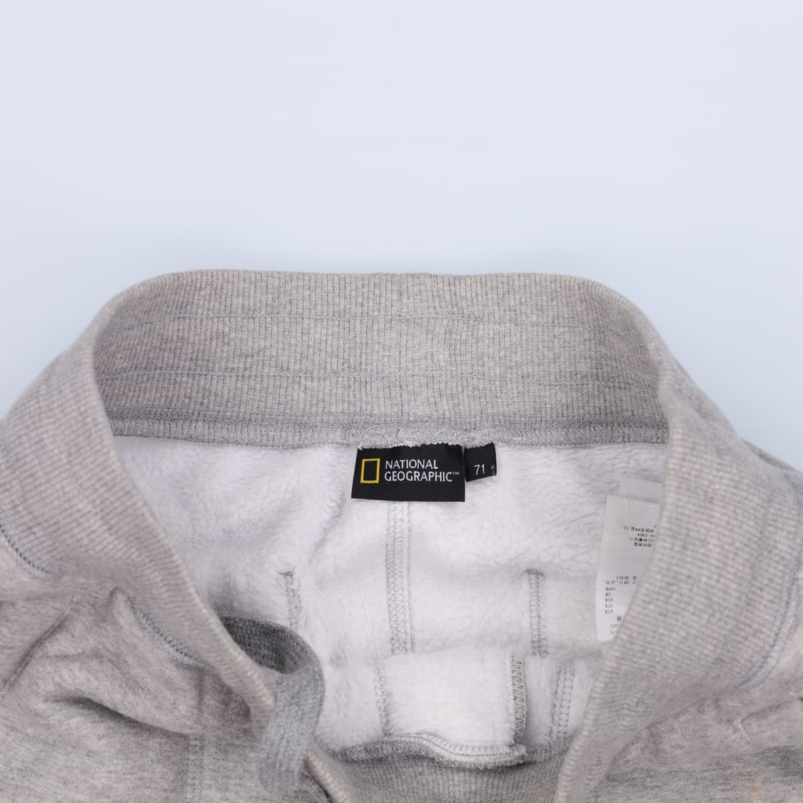 [71] 내셔널지오그래픽 기모 트레이닝바지 일자팬츠 1219H1 상품이미지5