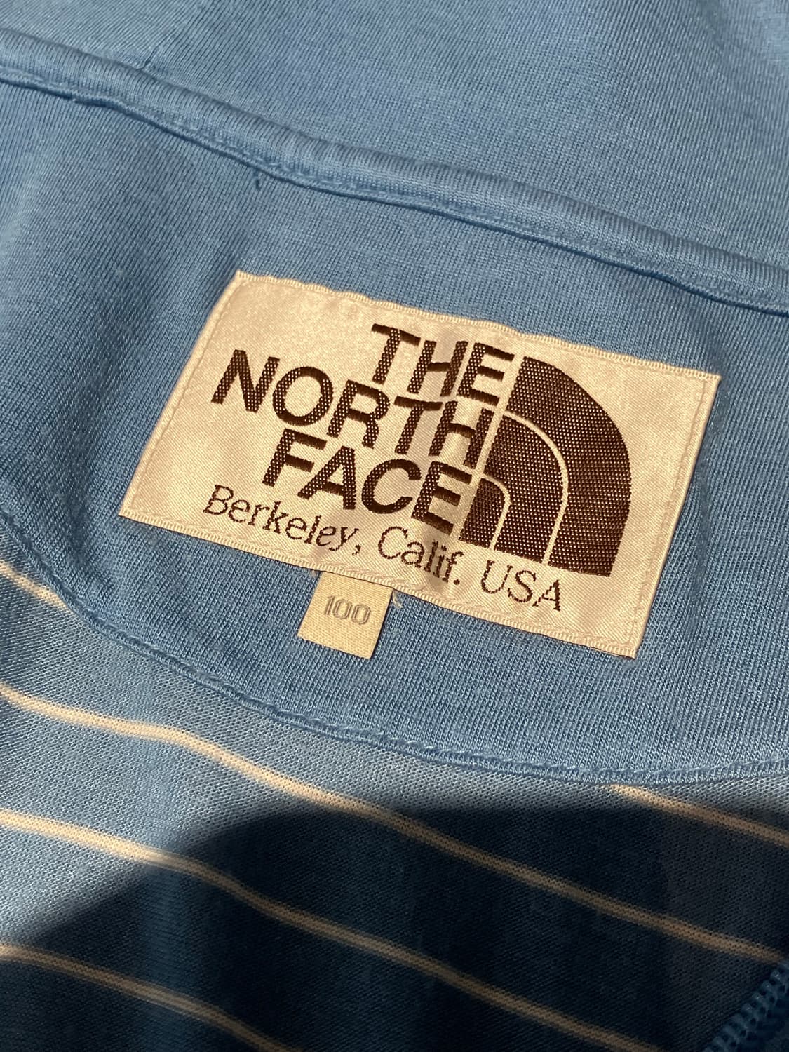 The North Face 스트라이프 후드 집업 L 상품이미지8