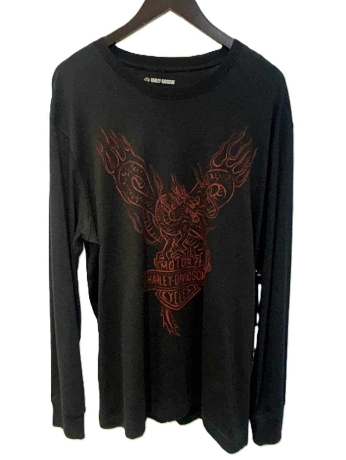 Harley Davidson 드래곤 그래픽 롱슬리브 상품이미지1