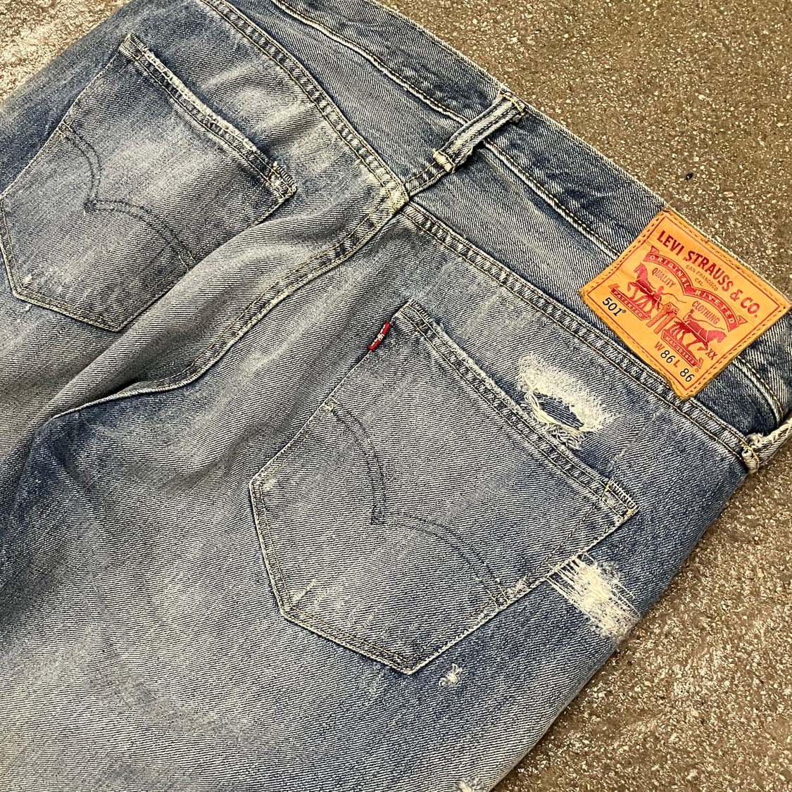 Levis501 리페어진 (32-34“) 상품이미지5