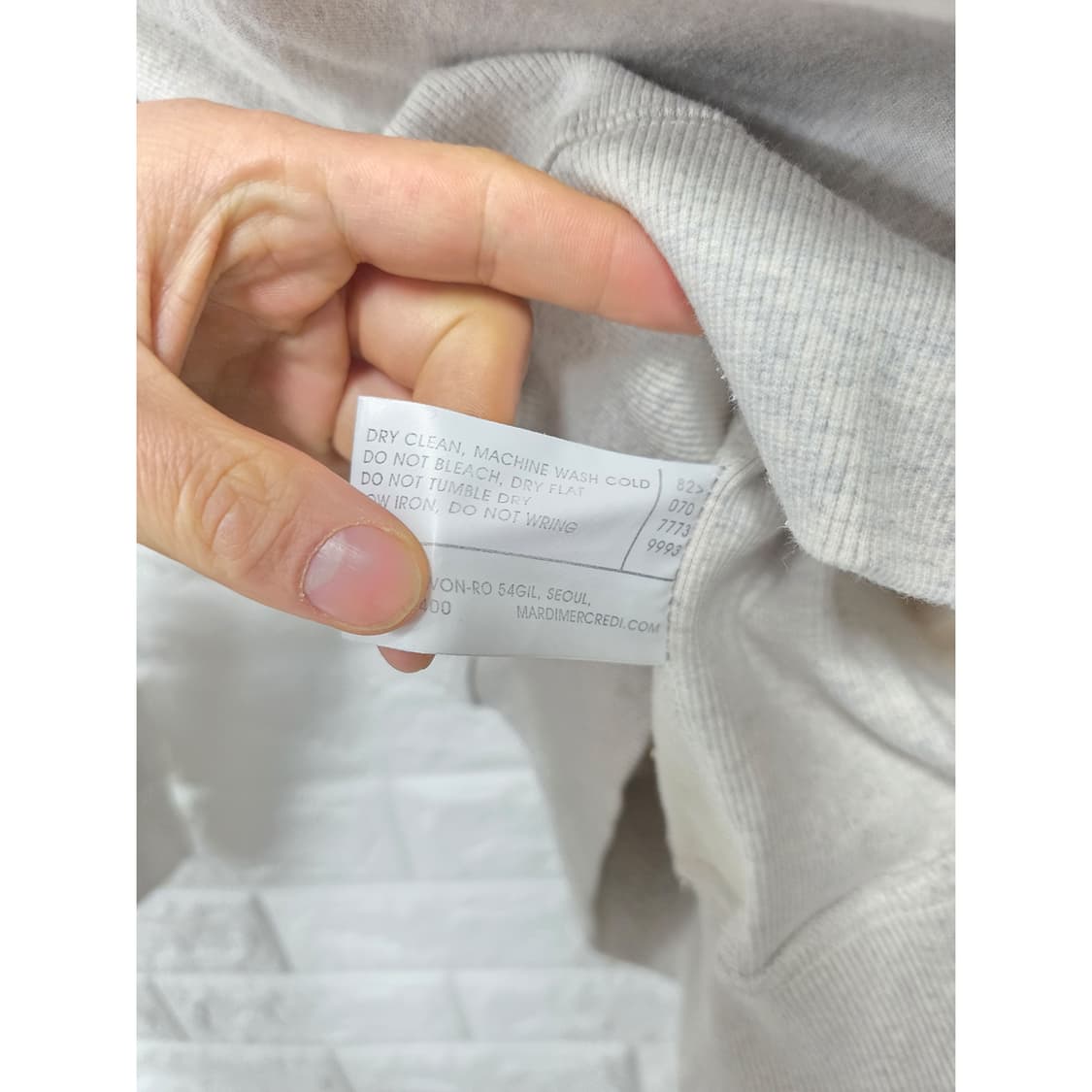 택포// 마르디 메크르디 맨투맨+반바지 세트 Free 상품이미지3