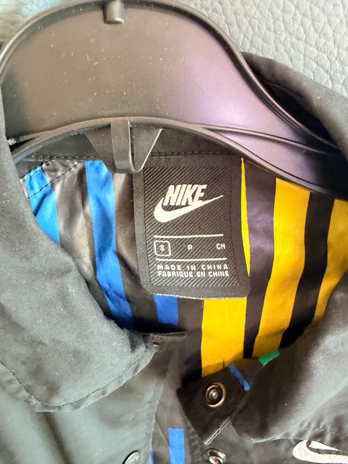 나이키 블랙 바람막이 코치자켓 상품이미지6