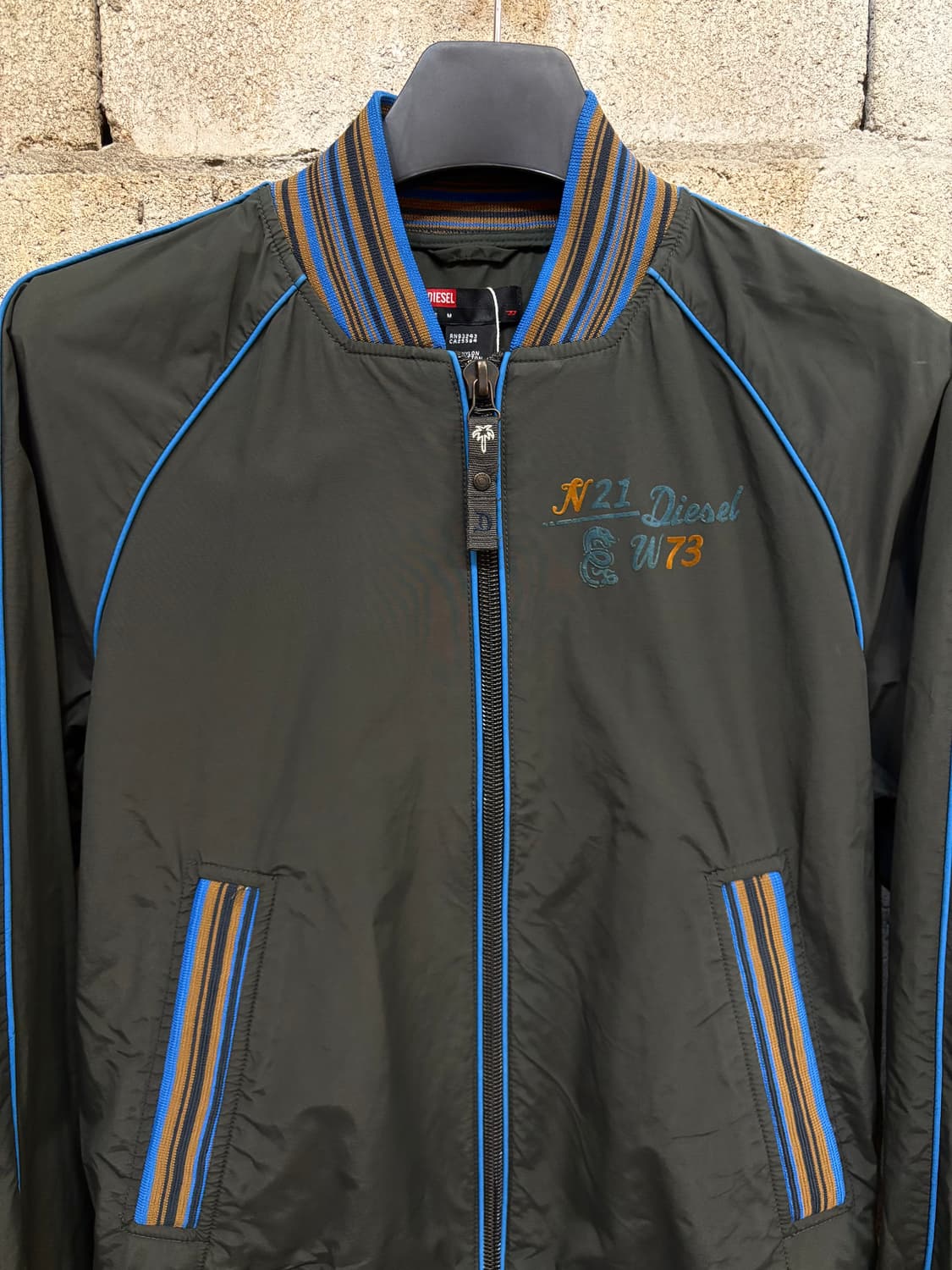 디젤 나일론 블루종 자켓 상품이미지2