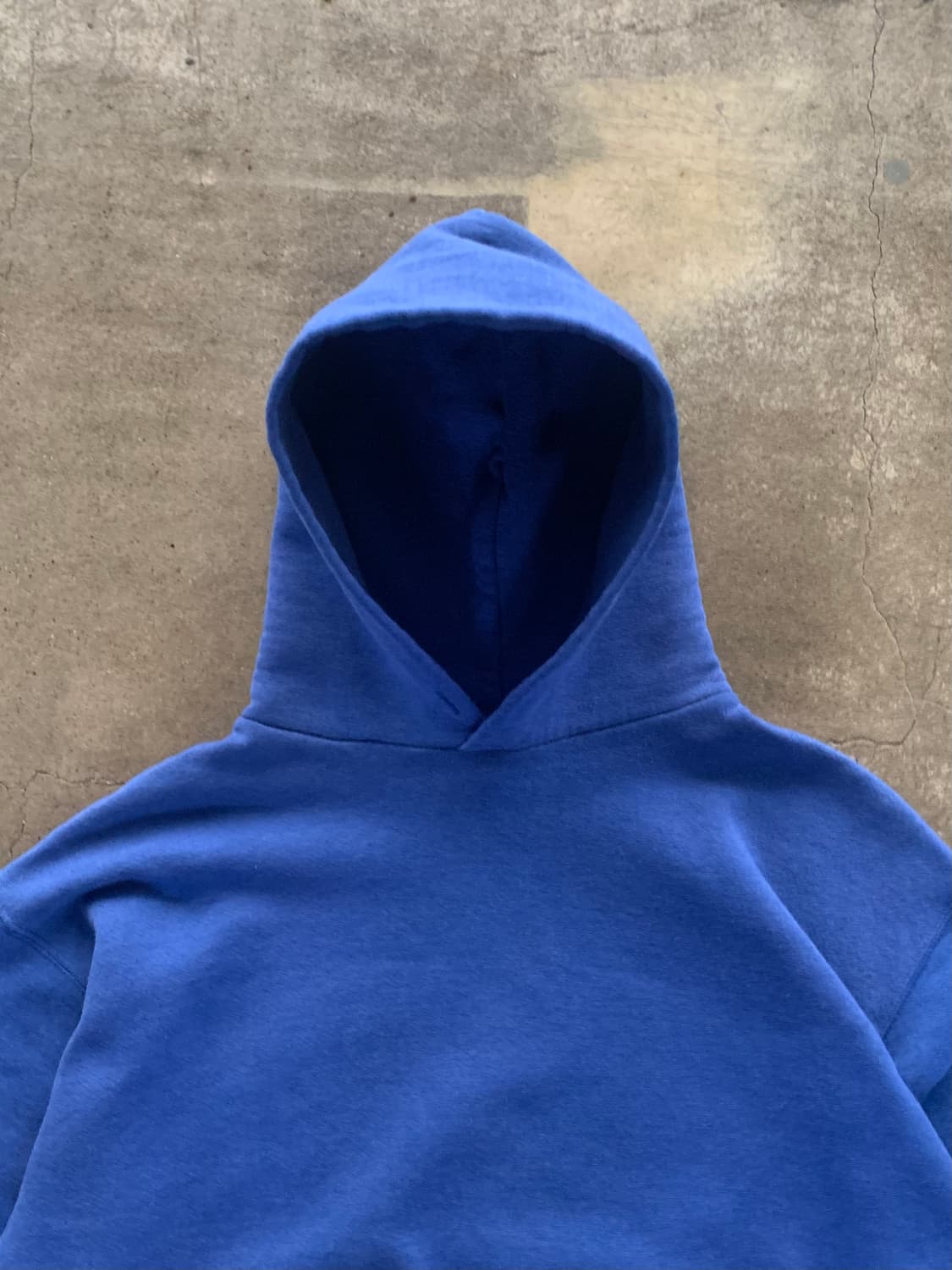 90s 러셀 애슬레틱 튜블러 스웻 후디 블루 상품이미지2