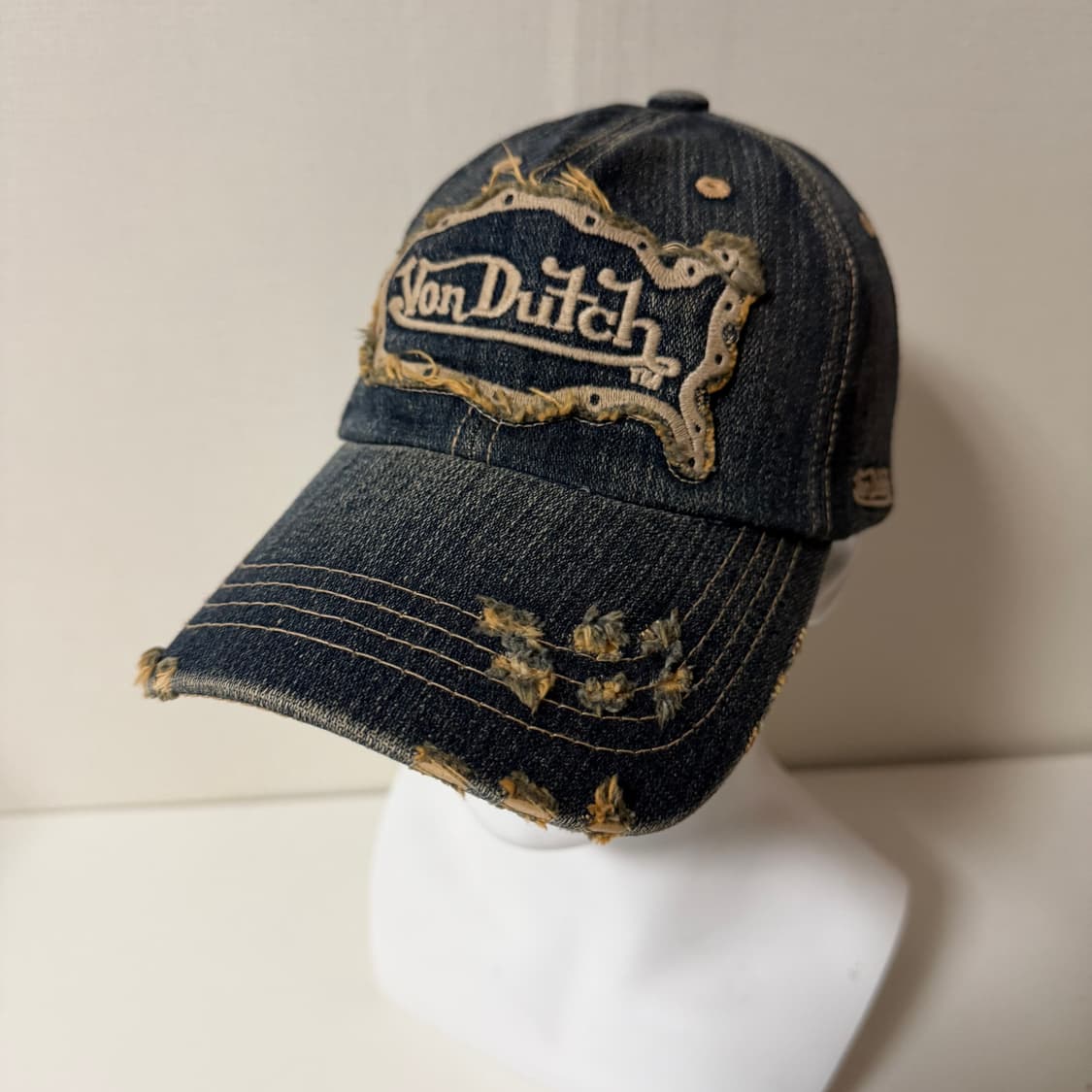 본더치 Y2K 데님 빈티지 볼캡 상품이미지1