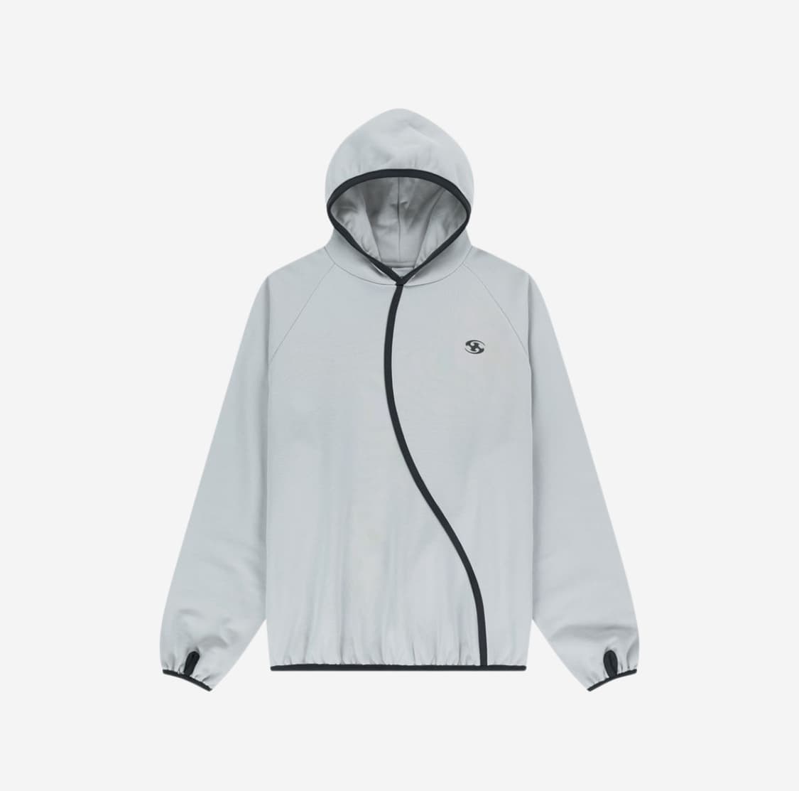 산산기어 Taped Hoodie Light Grey 24FW 2 상품이미지1