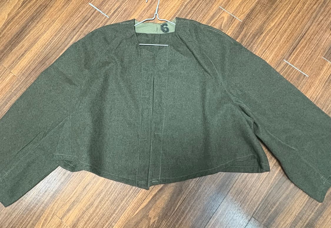 50s french army motorcycle coat liner 상품이미지3