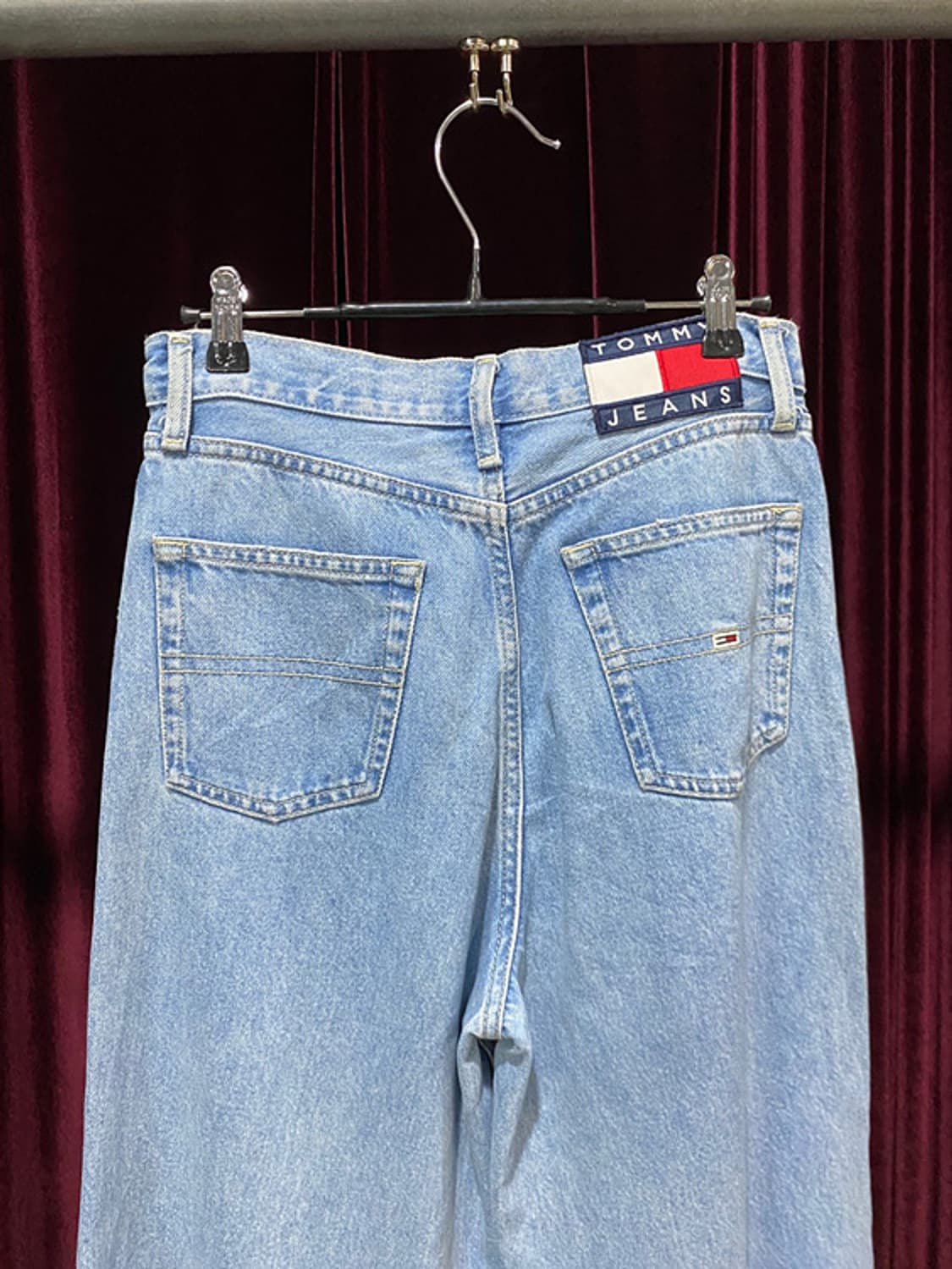 TOMMY JEANS damage denim wide pants 상품이미지5