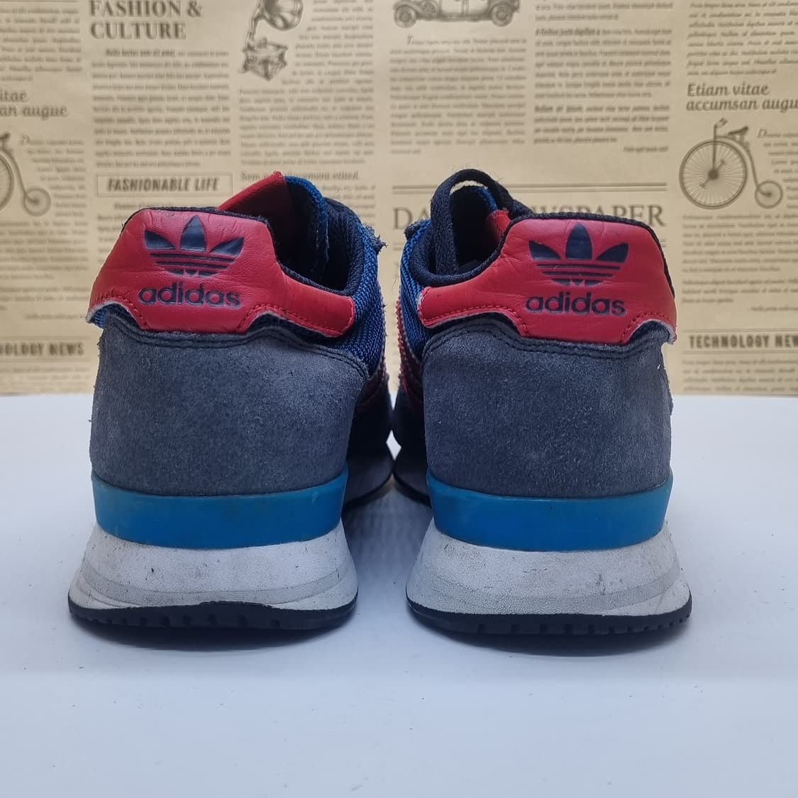 아디다스 ZX500 블루그레이 운동화 220 상품이미지4
