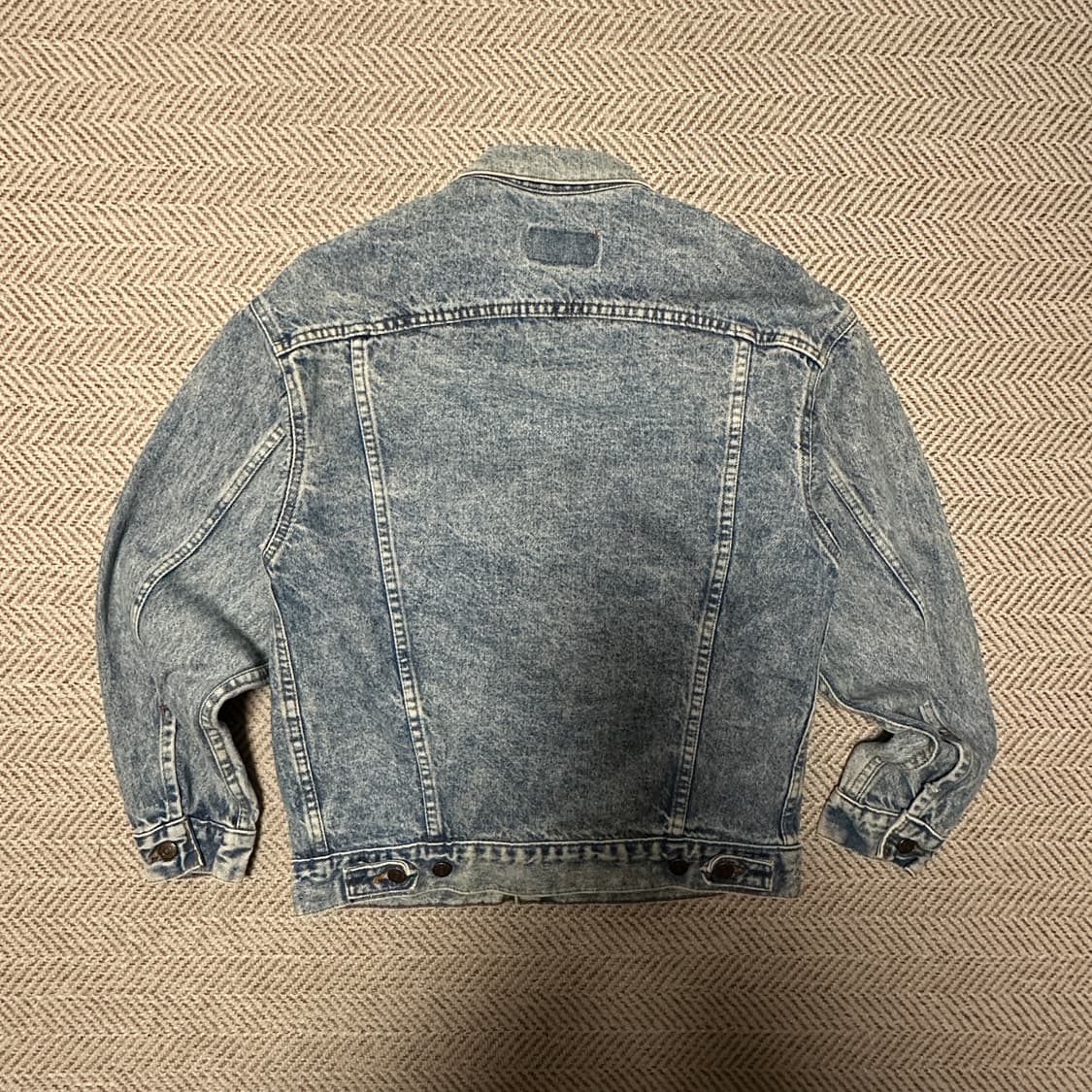 LEVI'S 70507 80's usa made denim jacket 상품이미지2