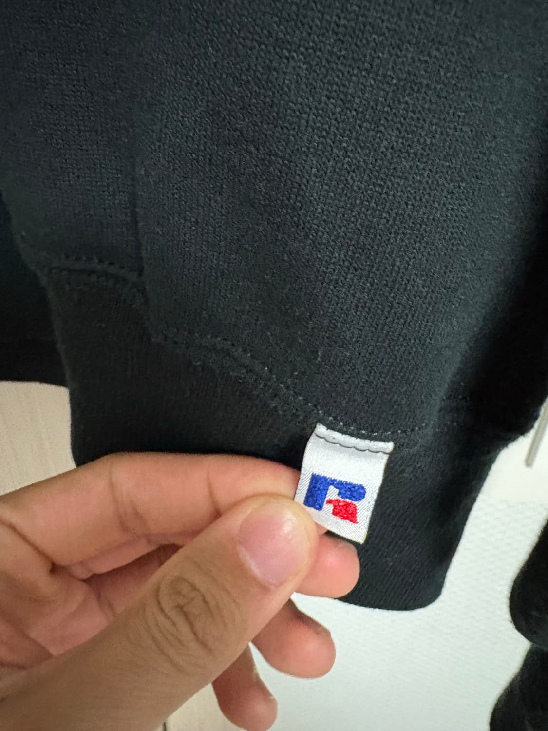 러셀 빈티지 스웻 블랙 USA 상품이미지3