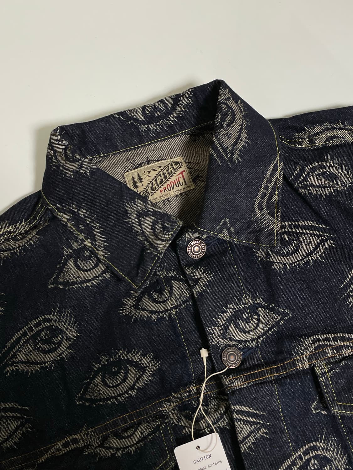 캐피탈 12온즈 스피크이지 데님 써드 자켓 인디고 상품이미지2