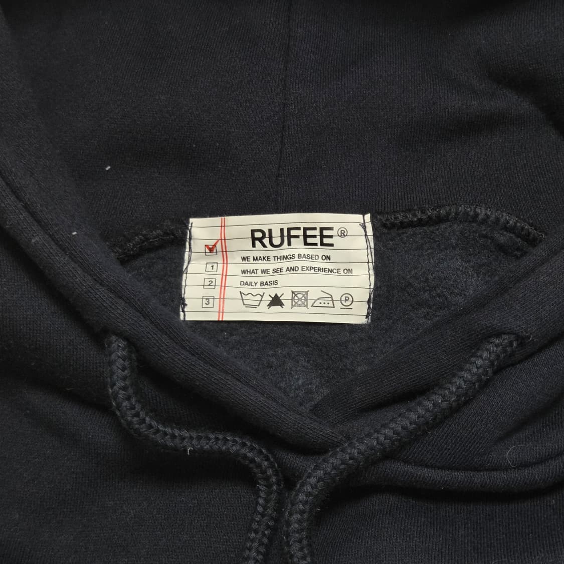 Rufee 러피 빈티지 후드 티셔츠 상품이미지3