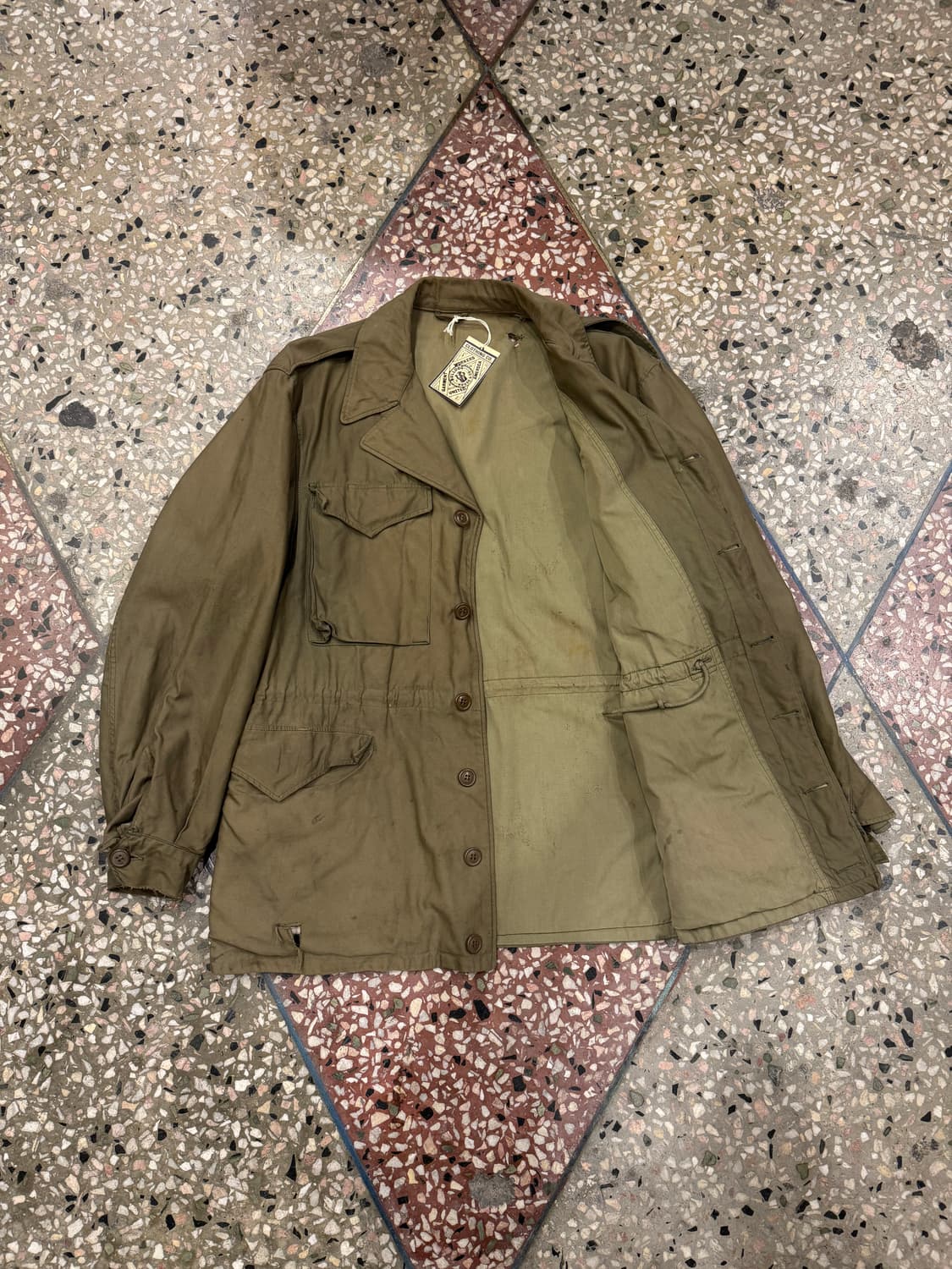 40s 오리지널 P.W M-43 필드자켓 (M) 상품이미지5