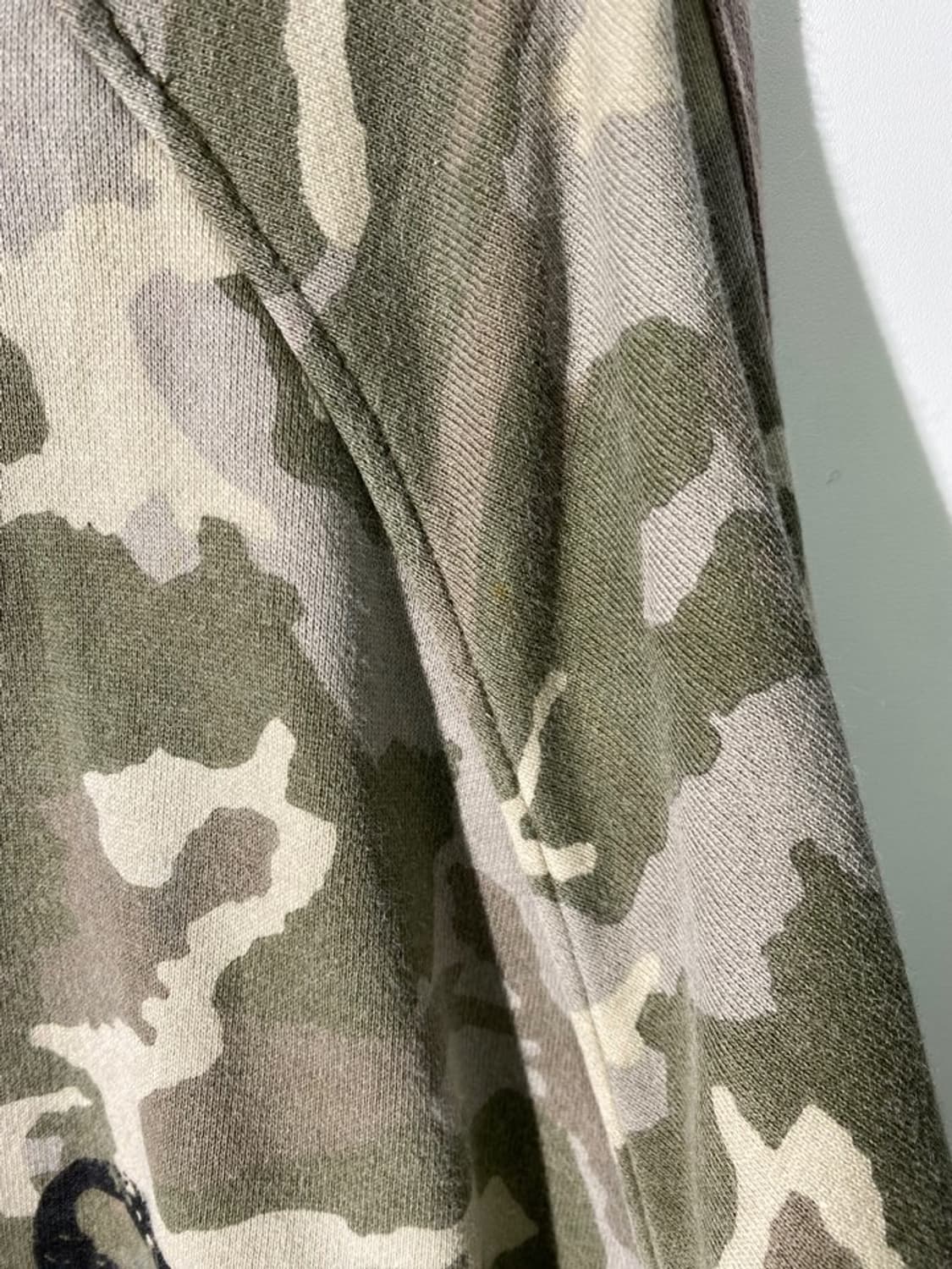 slash number 카모 패턴 져지 집업 상품이미지6