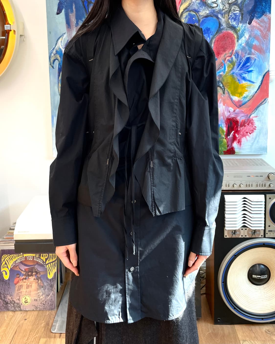 [M] 마리떼프랑소와저버 러플 베스트 상품이미지3