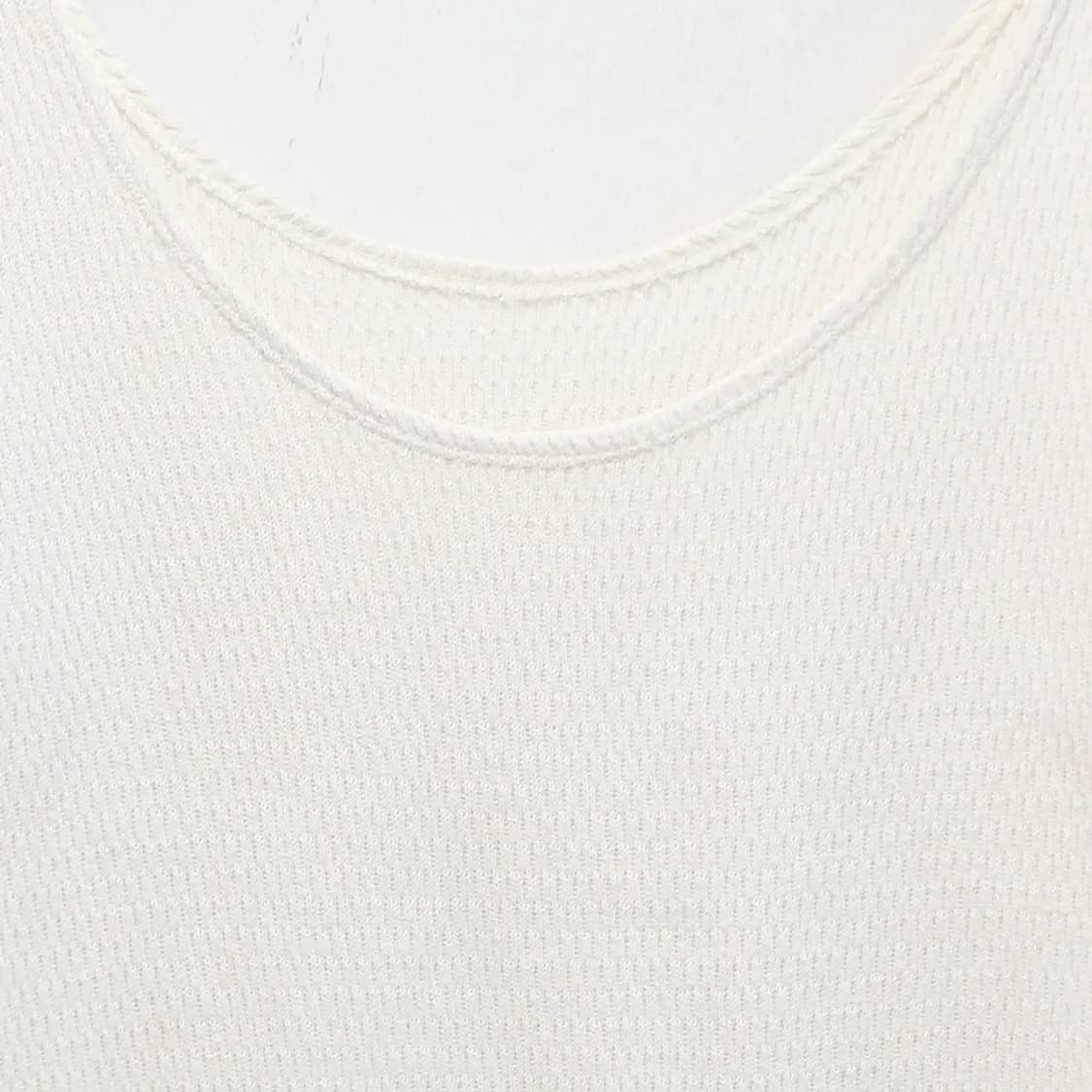 ANATHER EDITHION 딥 유넥 와플 긴팔티셔츠 63312 상품이미지3