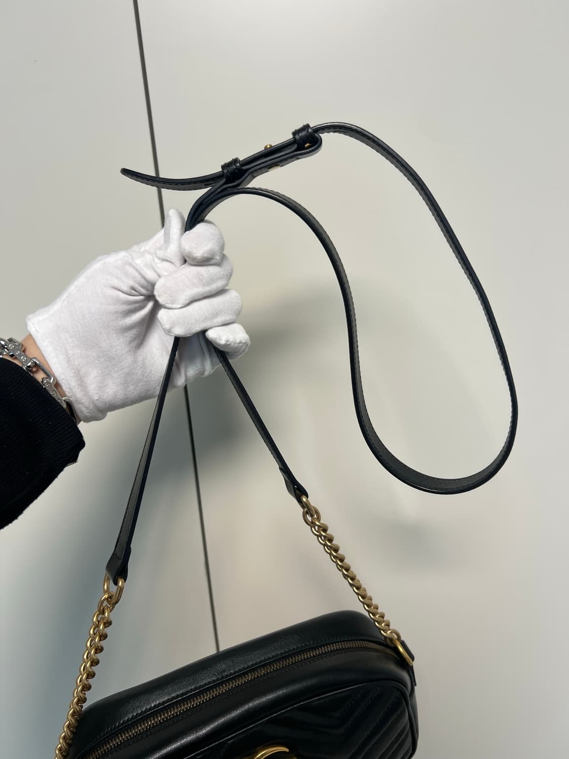 구찌 GG 마틀라세 체인 크로스백 스몰 상품이미지10