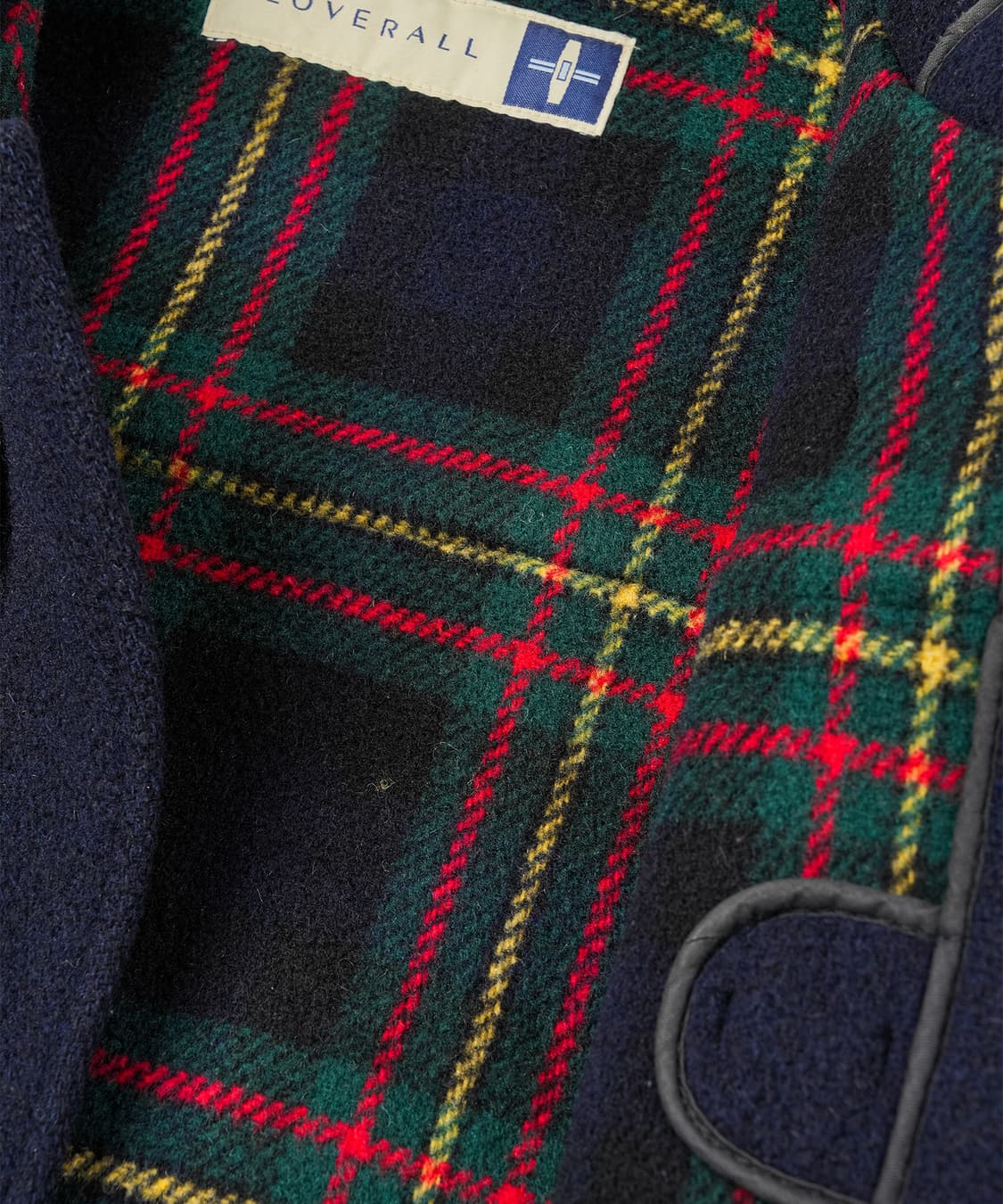 (100) 글로버올 네이비 멜튼 울 더플 코트 상품이미지7