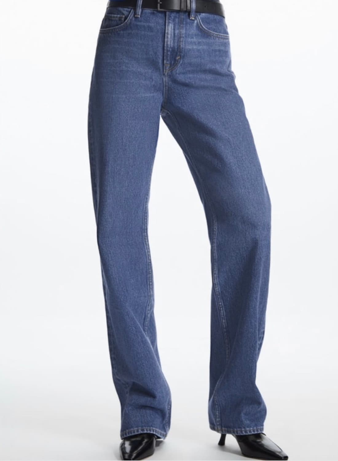 Cos 코스 청바지 스트레이트 레그 루즈 핏 엑스트라 롱 진 상품이미지1