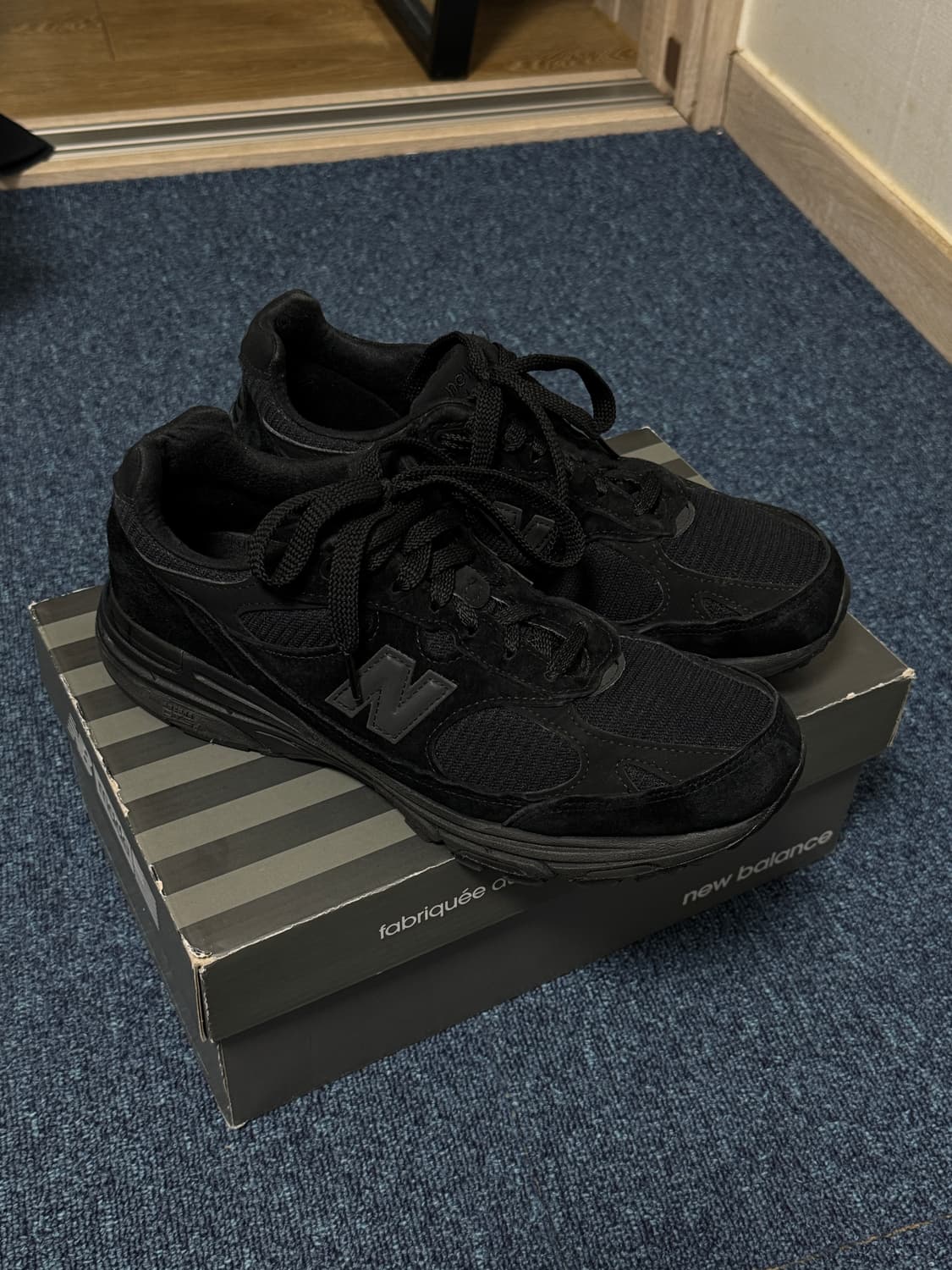 270) 뉴발란스 993 트리플블랙 usa 상품이미지4