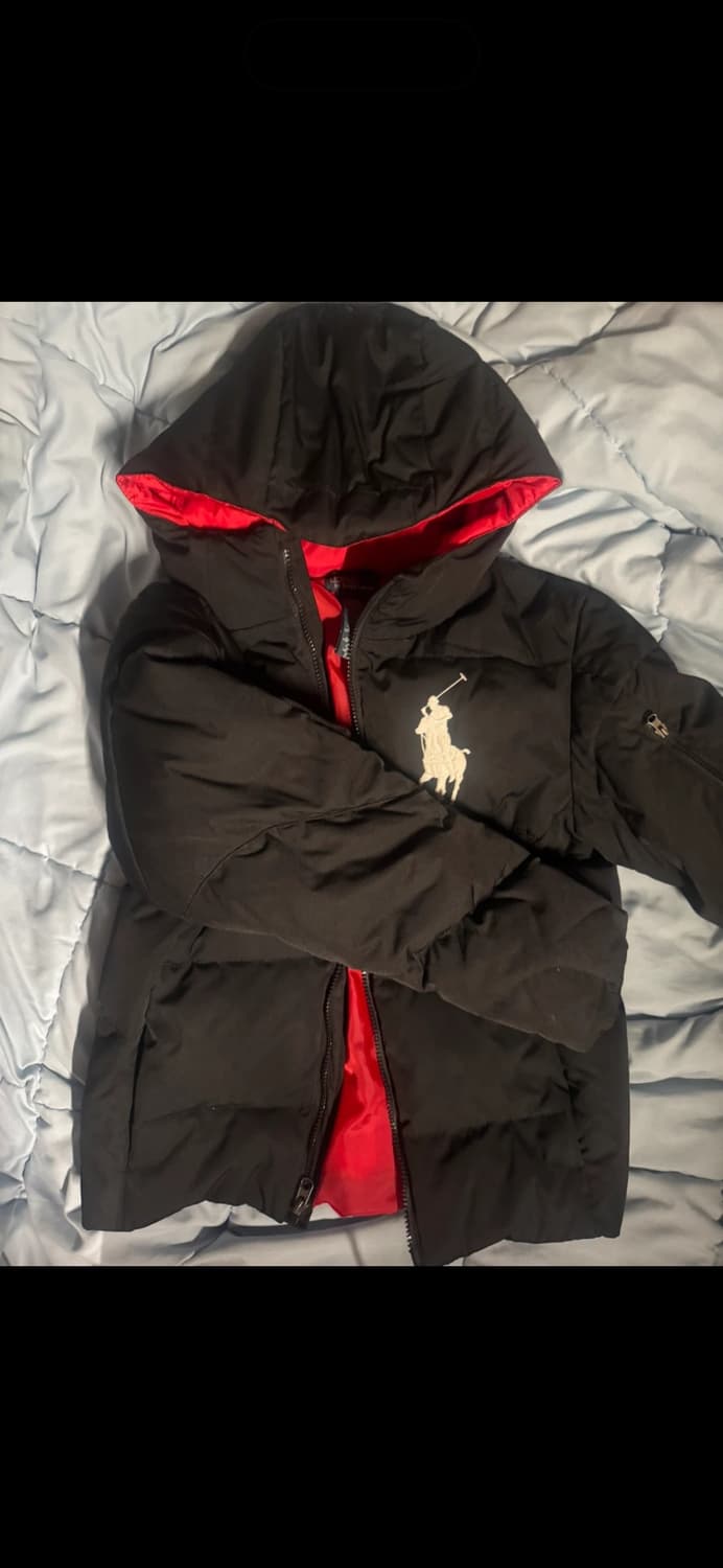 빈티지폴로패딩 정품 팔아요 상품이미지1