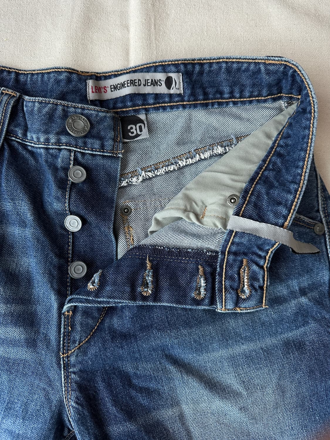 리바이스 엔지니어드진 00s 3D 트위스트 30x32 상품이미지3