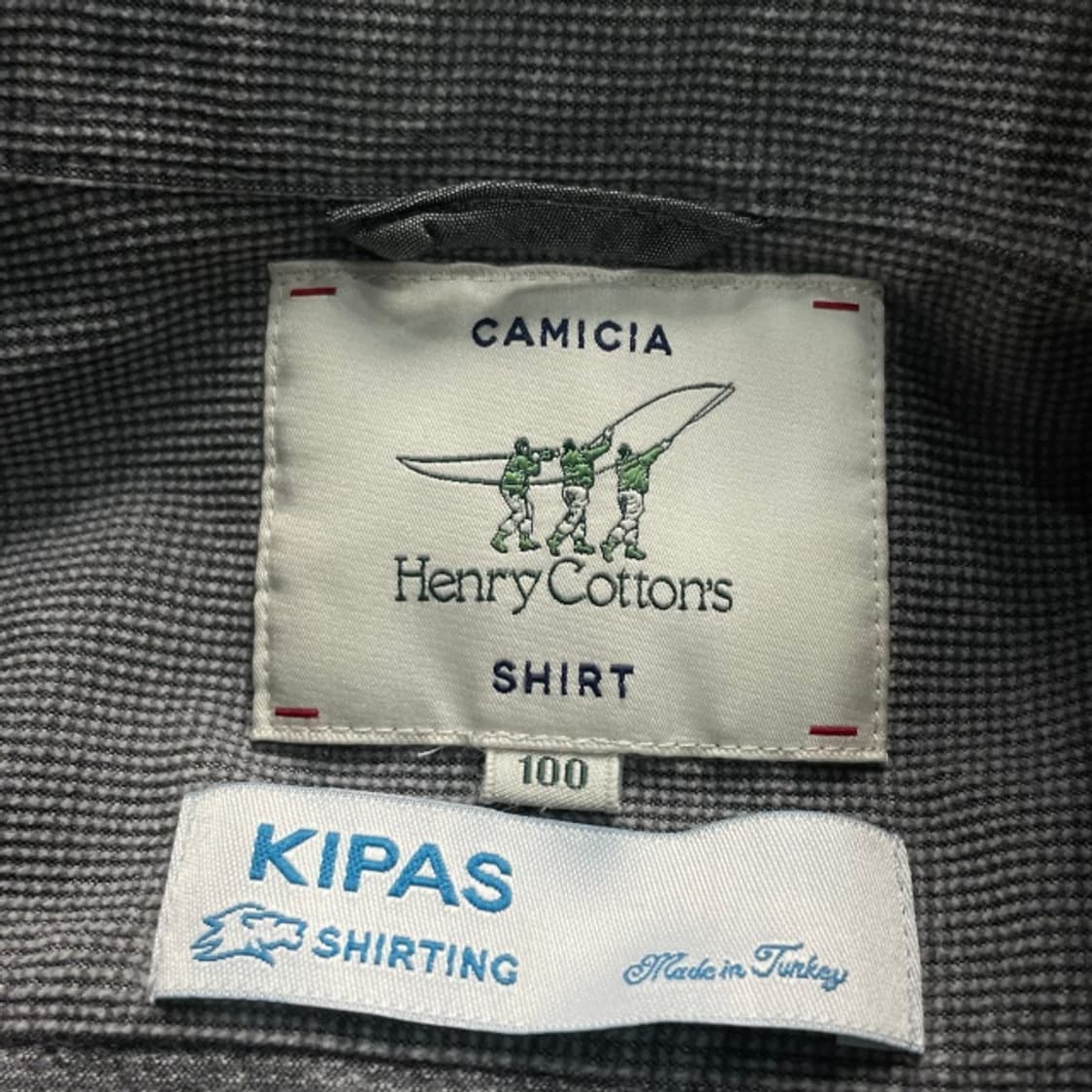 100 헨리코튼 키파스 셔츠  상품이미지3