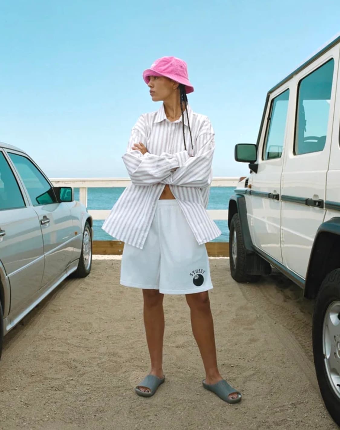 스투시 스트라이프 셔츠 상품이미지1