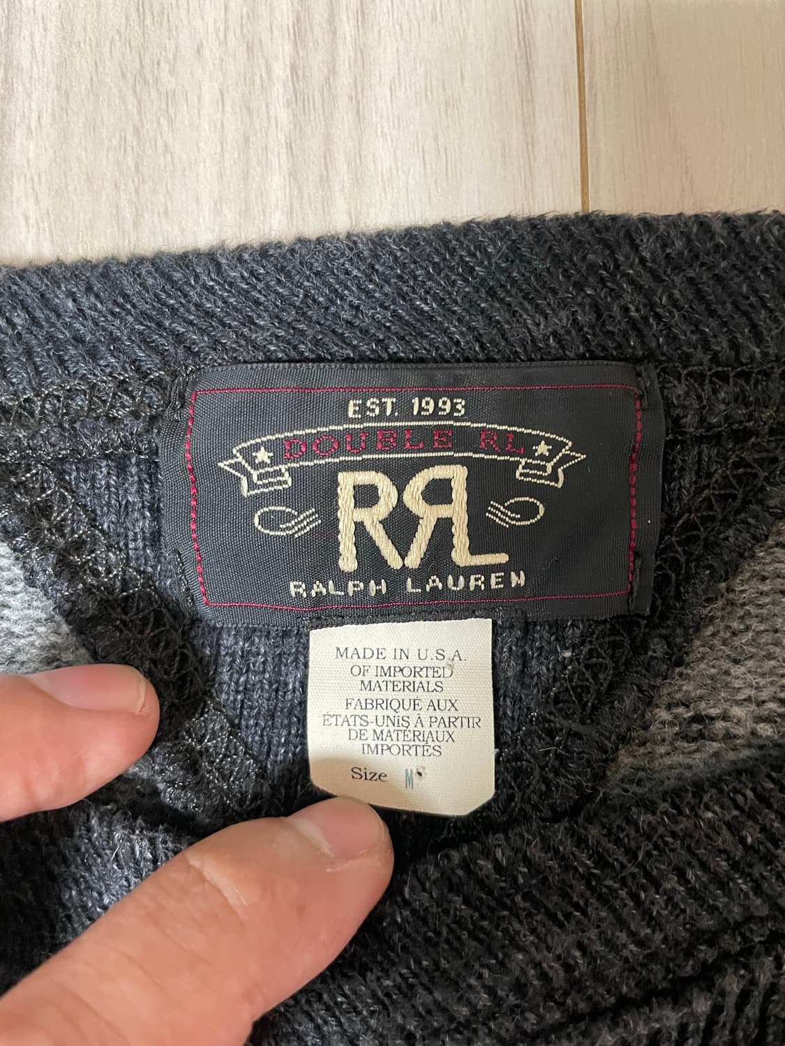 RRL made in usa 울 스웻셔츠 상품이미지2