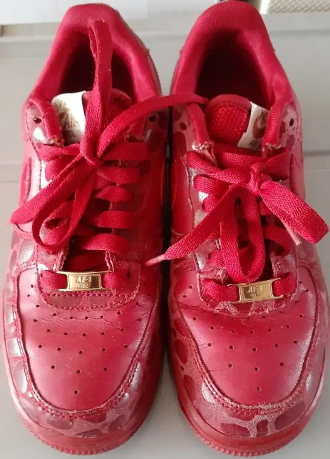 00s 나이키 에어포스 발렌타인 한정판 스니커즈 230 상품이미지2