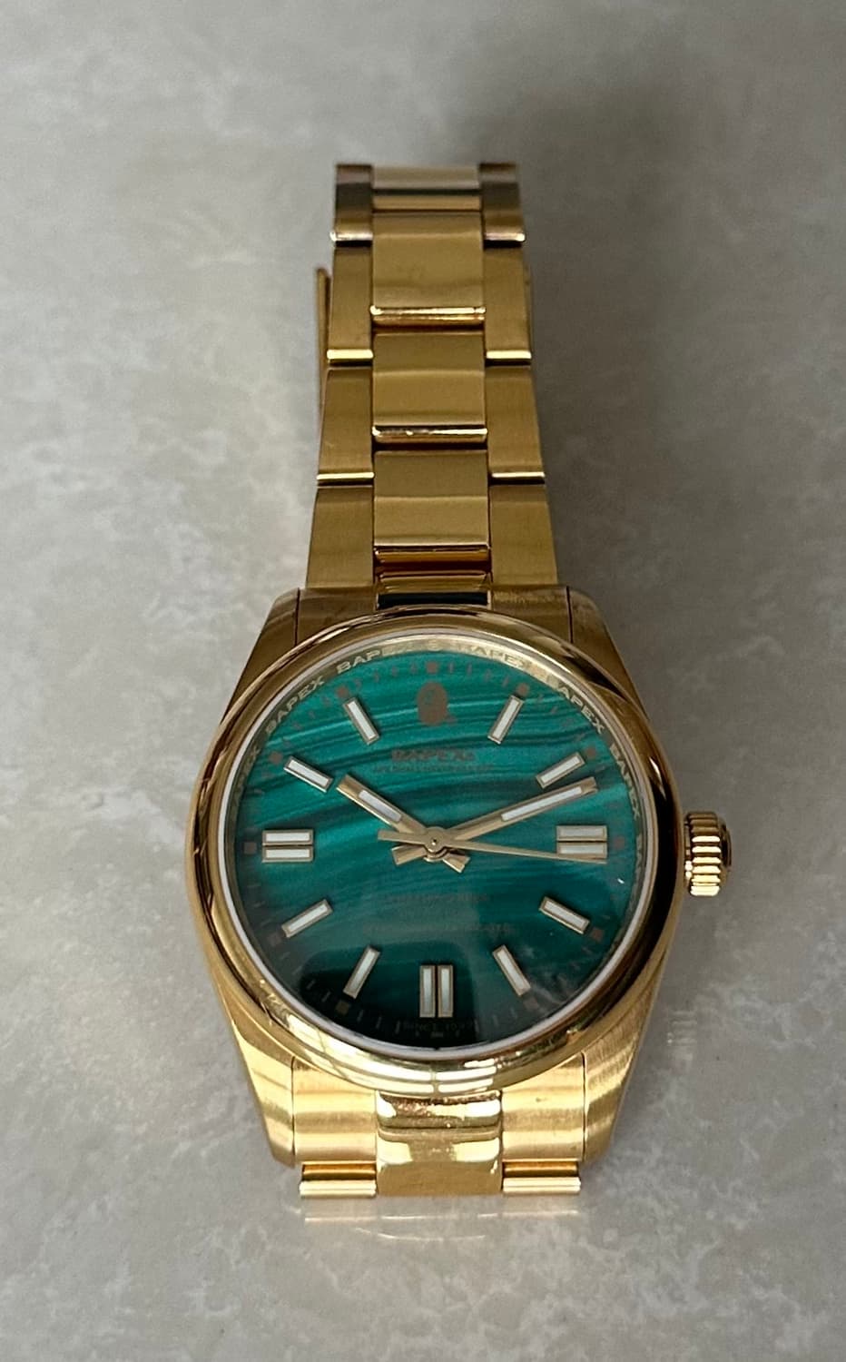 [정품] 베이프 베이팩스 타입 7 (골드 / 그린) 상품이미지9