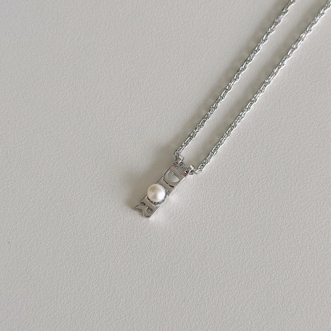 빈티지 디올 진주 목걸이 상품이미지8