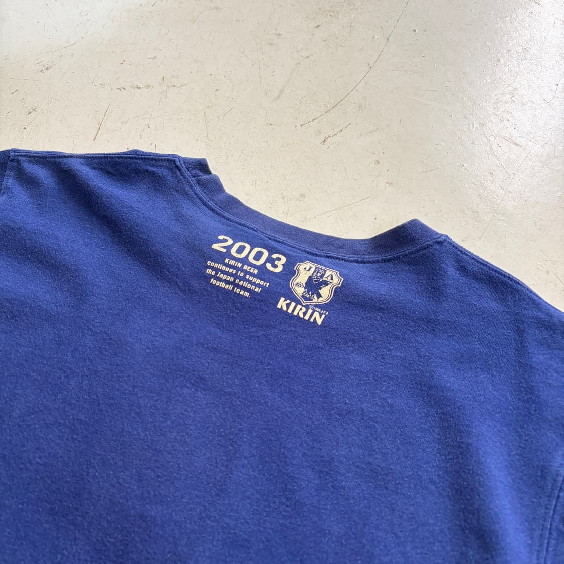 00s 아디다스x기린 국가대표 기념 반팔티 S 상품이미지9