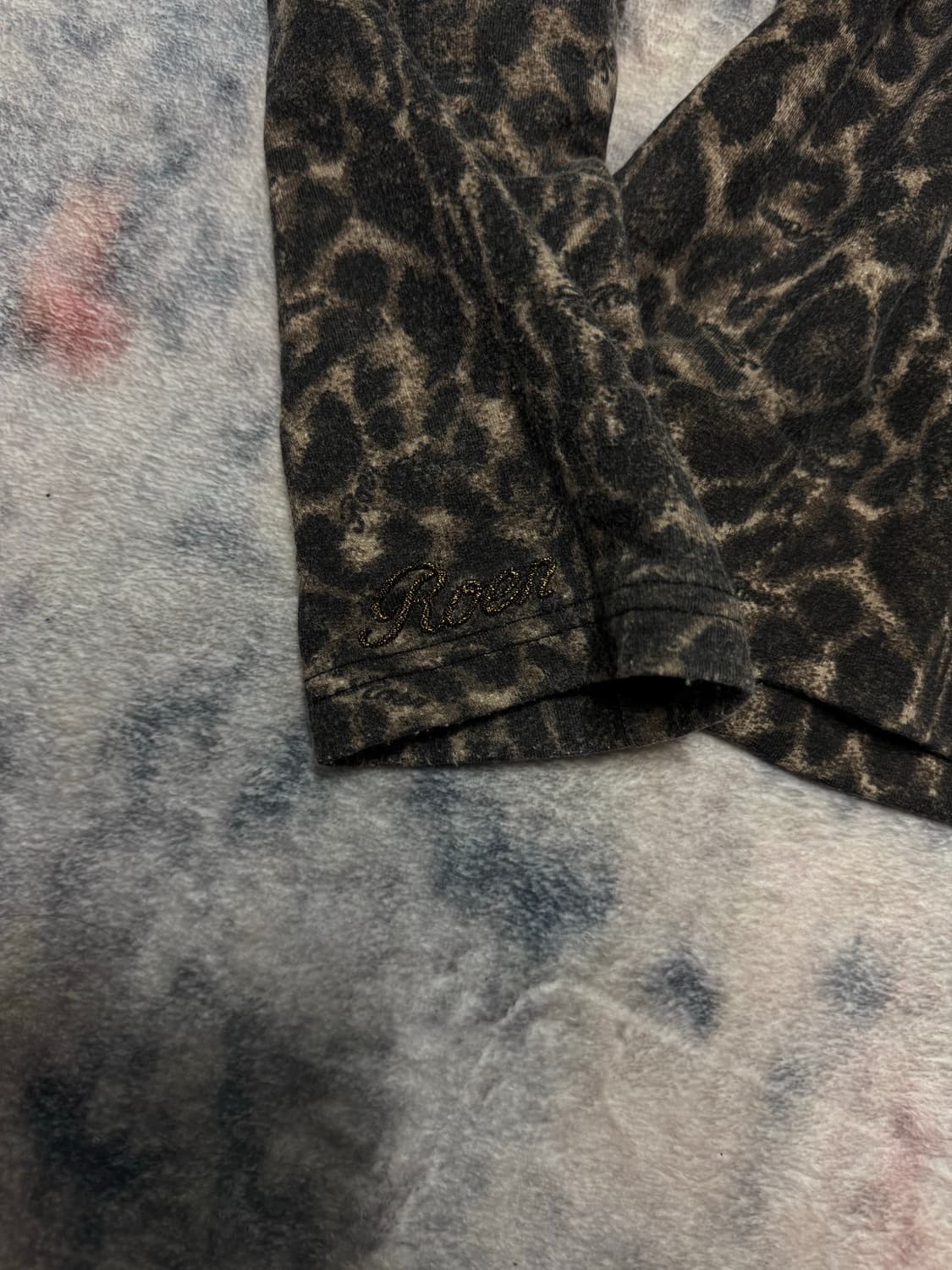 Roen 00s leopard hoodie 상품이미지9