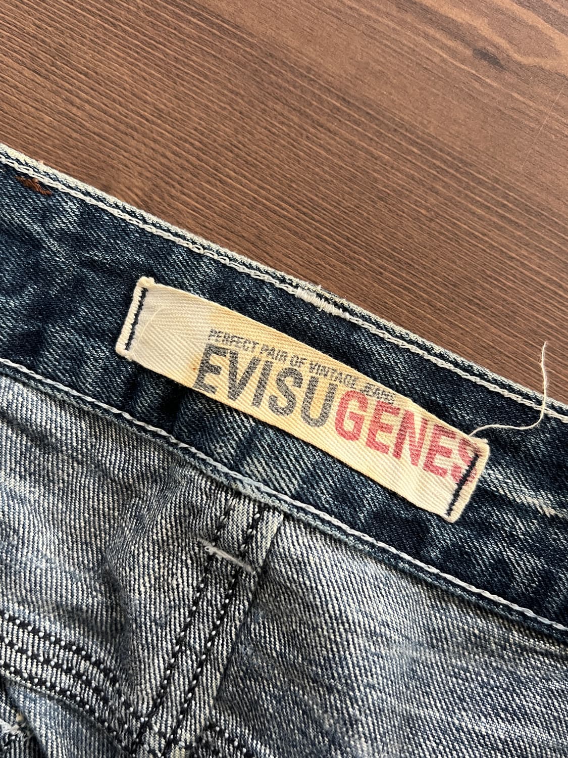 Evisu 에비수 진 워싱 데님 팬츠 상품이미지6