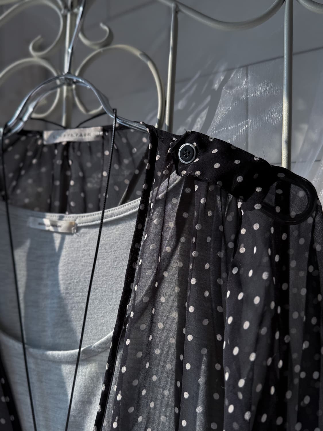 Dot Pocket See-Through Zip-Up 0336 상품이미지2