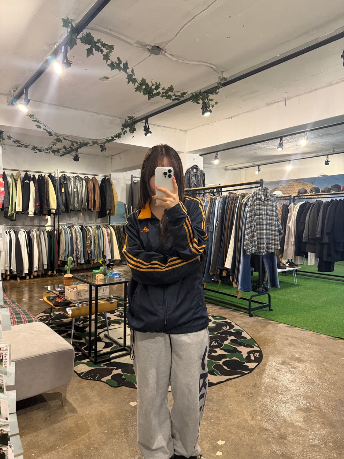 아디다스 바람막이 네이비오렌지 상품이미지9