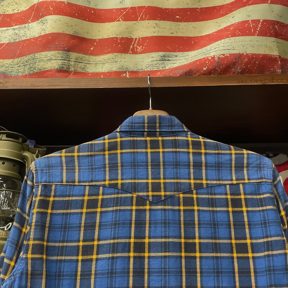 리바이스 레드탭 펄 스냅 체크 웨스턴 셔츠 N404 상품이미지4