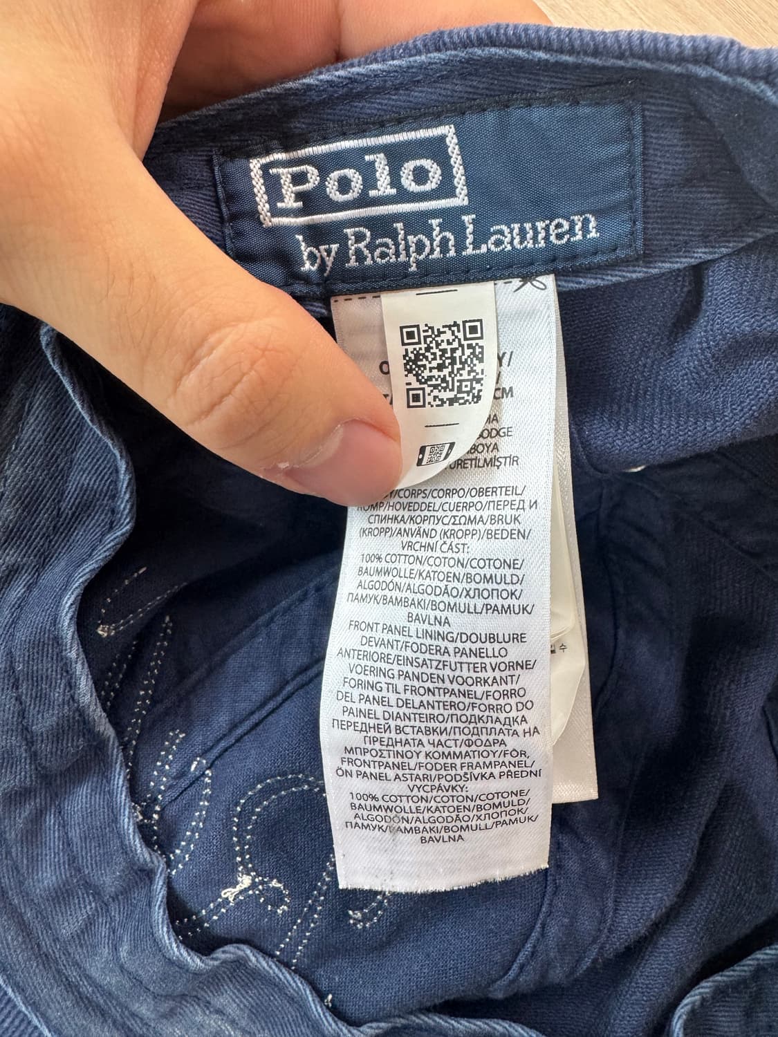 폴로 아플리케 랄프 로고 볼캡 상품이미지4