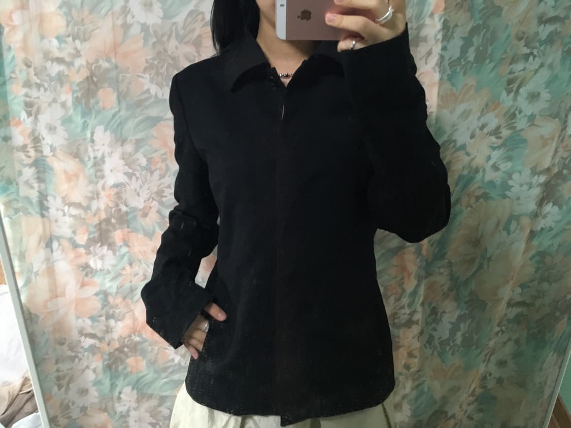 Japanese vintage black jacket 상품이미지2