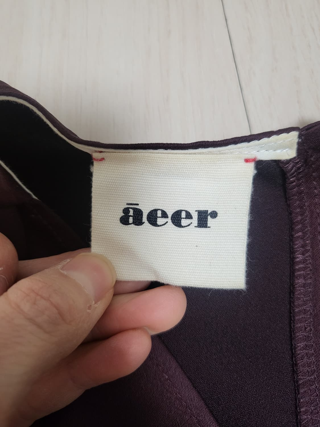 아에르 aeer 블라우스 상품이미지6