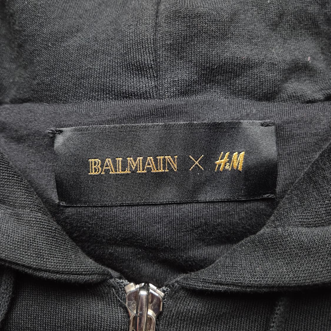 [S] 발망 x H&M 15fw 바이커 후드자켓 상품이미지6