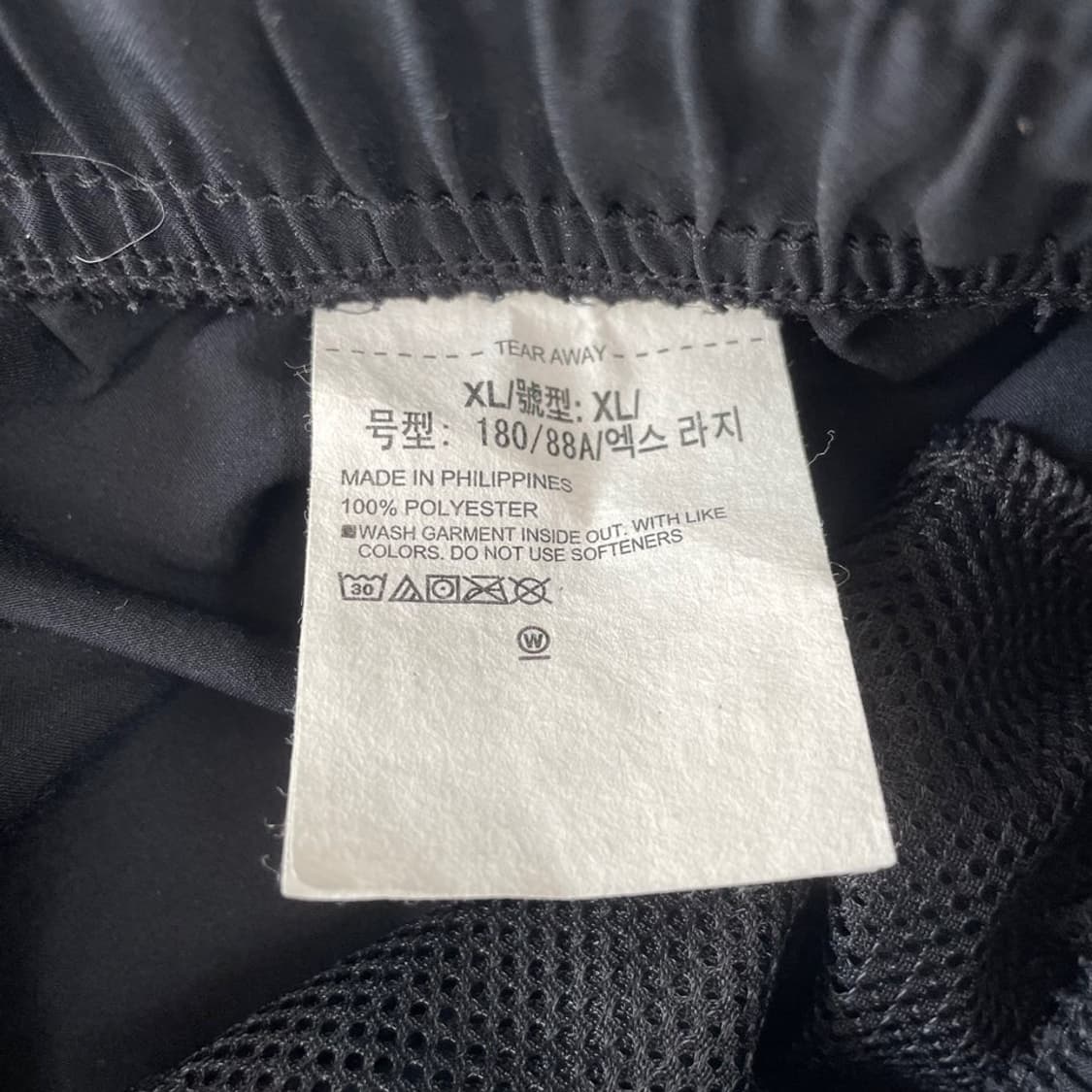 XL 언더아머 블랙 반바지  상품이미지6