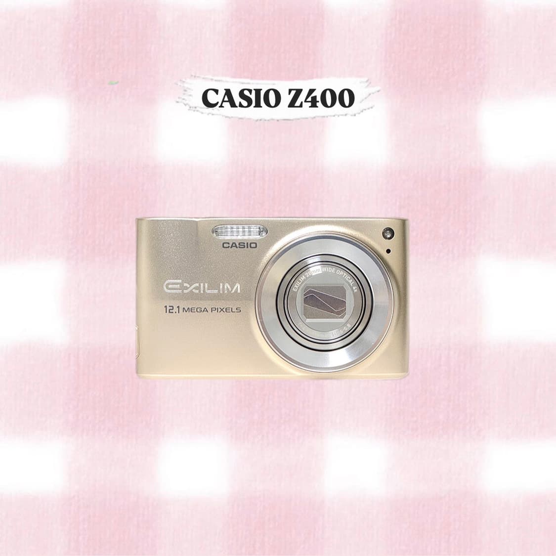 카시오 엑슬림 Z400 샴페인골드 빈티지디카 상품이미지1