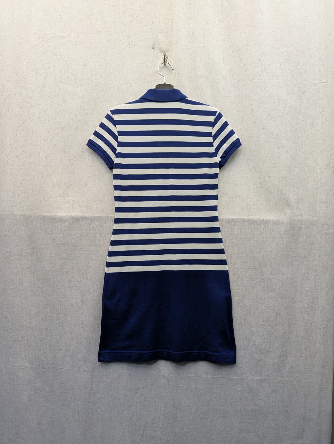 라코스테 스트라이프 반팔 카라 원피스 상품이미지2