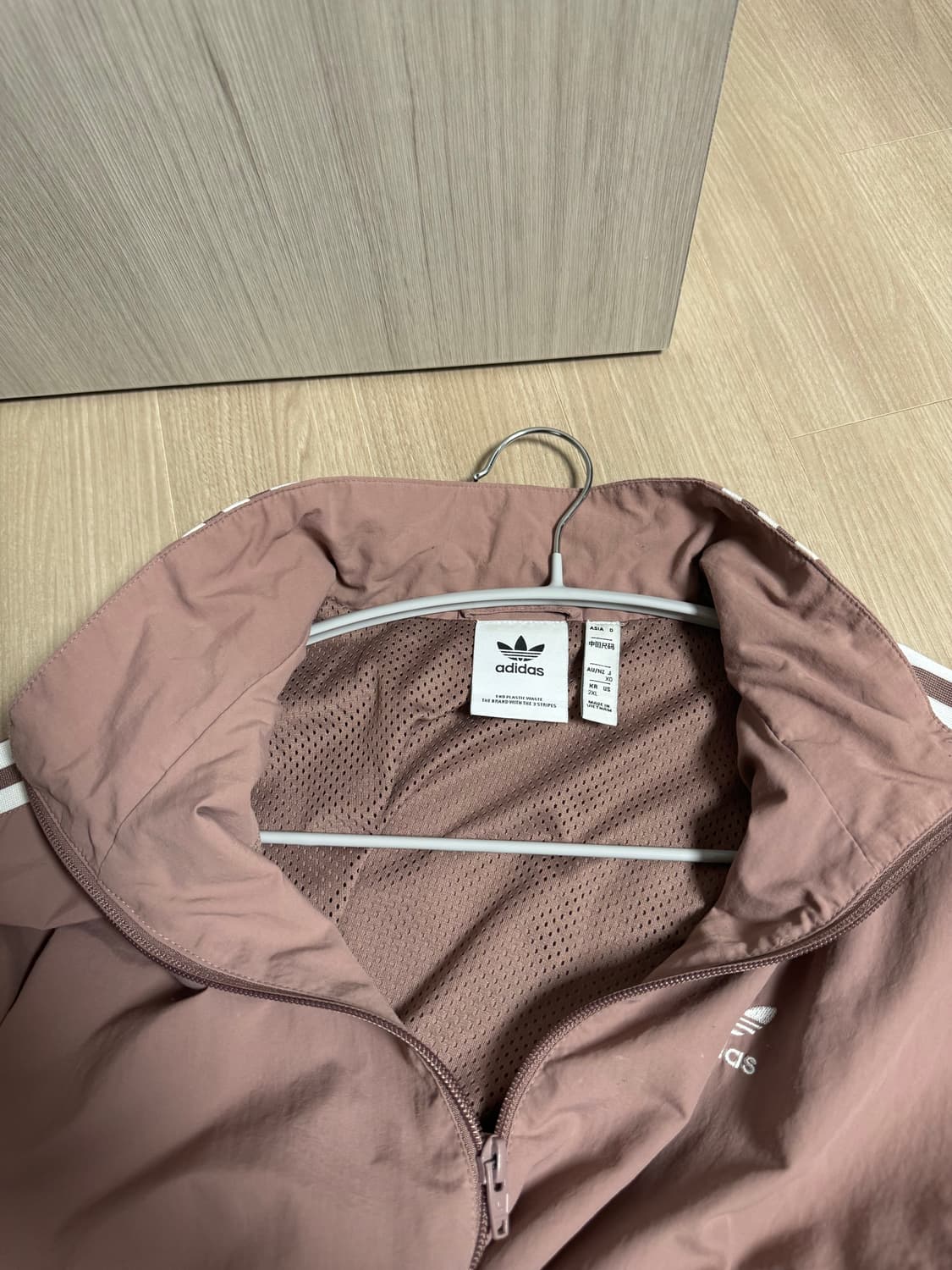 [2XL] 아디다스 락업 트랙탑 인디핑크 상품이미지3