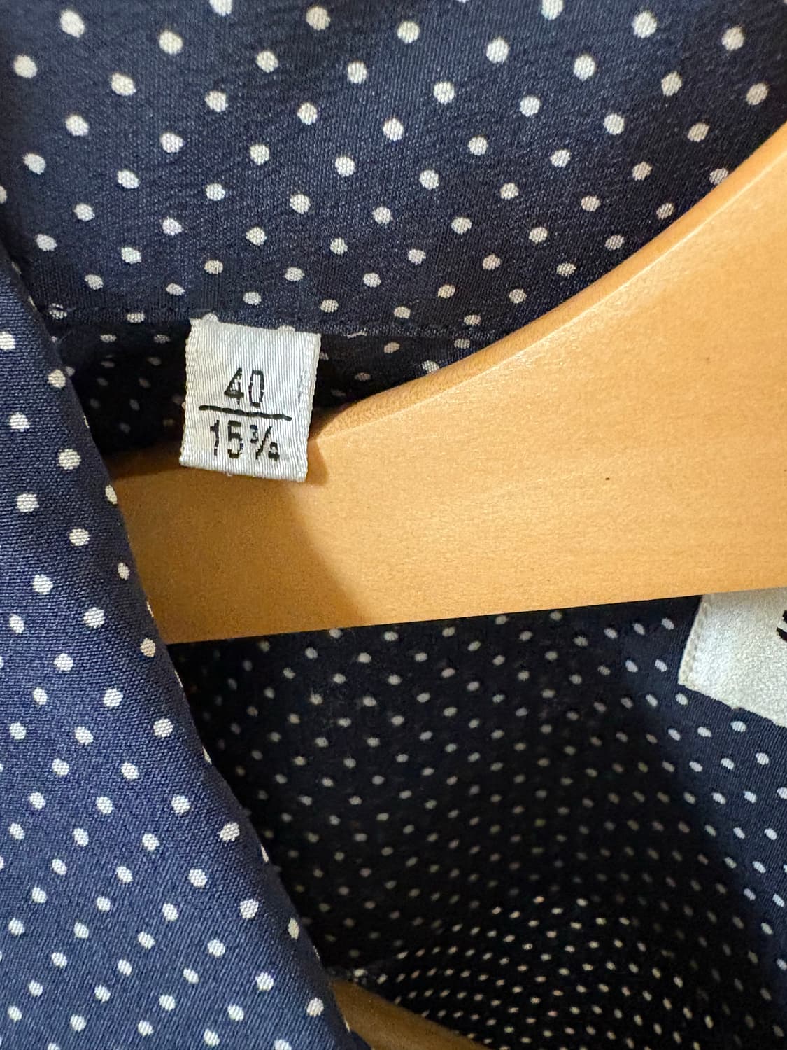 생로랑 13시즌 마이크로 도트 셔츠 상품이미지5